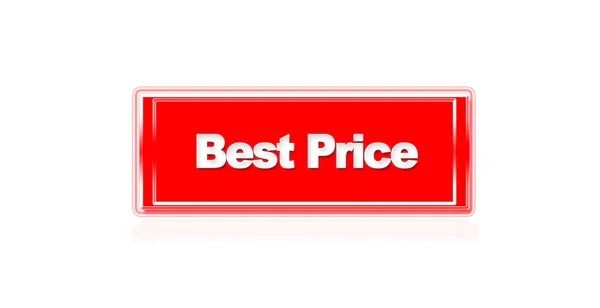 Melhor botão de preço . — Fotografia de Stock
