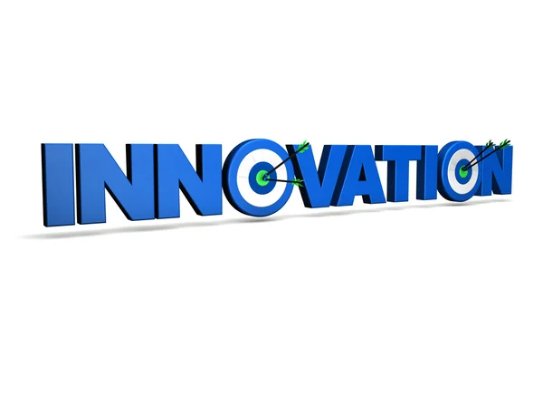 Innovation mål — Stockfoto