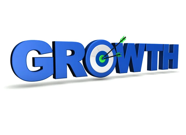 stock image Growth Target