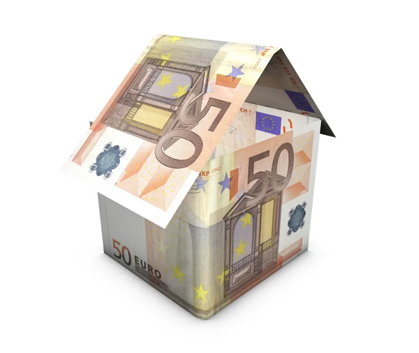 Forma da Casa do Euro — Fotografia de Stock