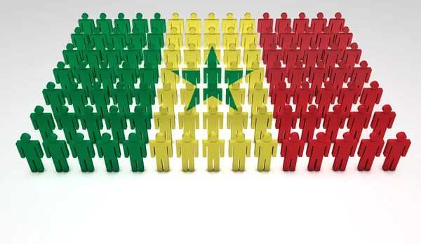 Sfilata del Senegal — Foto Stock