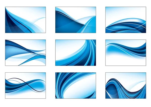Abstract Vector Background Set. — Stock Vector