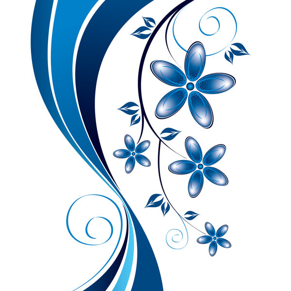 Цветы. Фон. Вектор Eps10
.