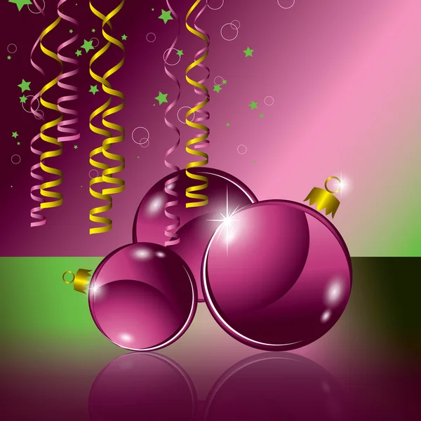Christmas Background. Vector Illustration. — Stock Vector