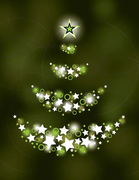 Arbre de Noël. illustration vectorielle. — Image vectorielle