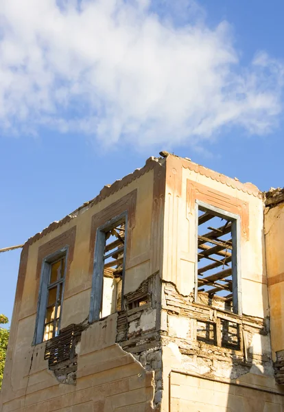 stock image Earthquake building