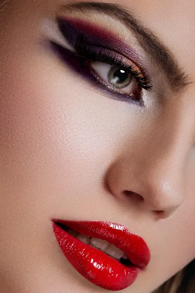 Closeup shot of makeup Stock Picture
