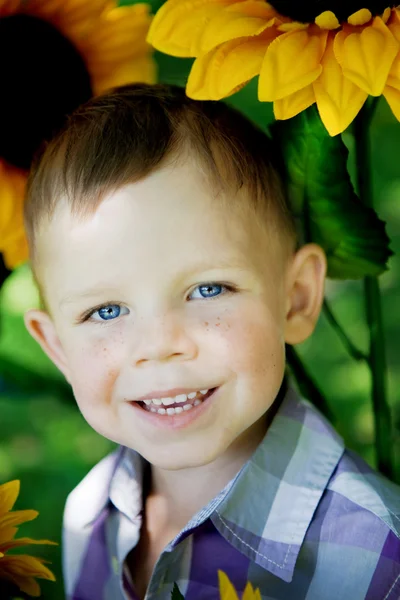 Dítě, malý chlapec — Stock fotografie