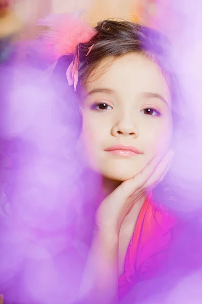 Ильихильда, маленькая красивая девочка. — стоковое фото