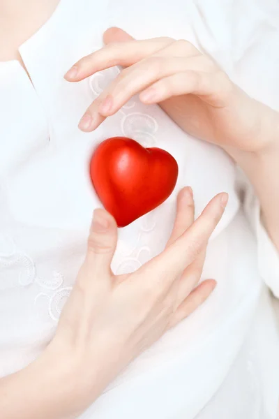 stock image Hands store heart