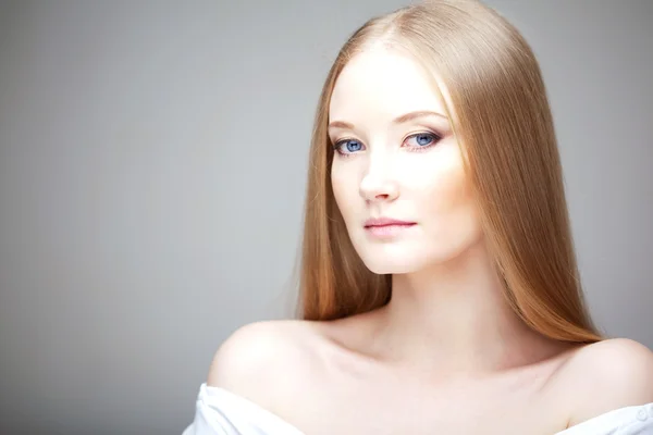 stock image Girl with luxurious hair