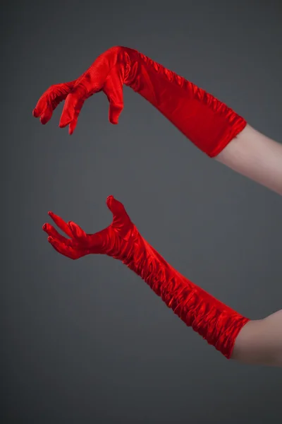 Γάντια χέρια — Φωτογραφία Αρχείου