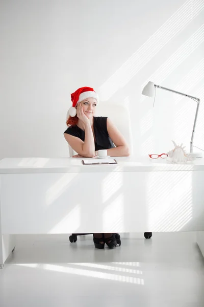 Natale in ufficio — Foto Stock