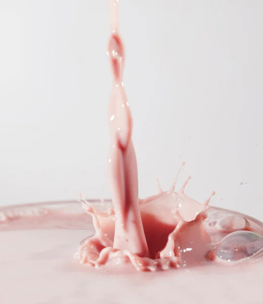 Spruzzo di cocktail di latte di frutto — Foto Stock