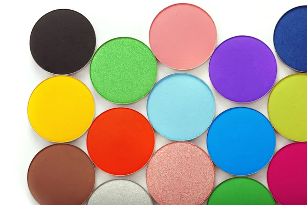 Colorful bright eye shadow — Stock Photo, Image