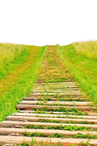Footpath up the hill — Stock Photo, Image