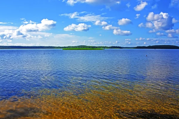 Чистая вода Браславских озер — стоковое фото