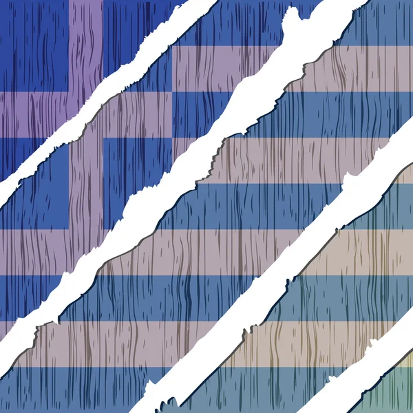 Flag of greece — Stock Vector