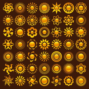 Sun Designs clipart