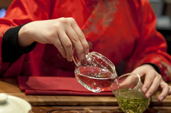 Китайська чайна церемонія — стокове фото