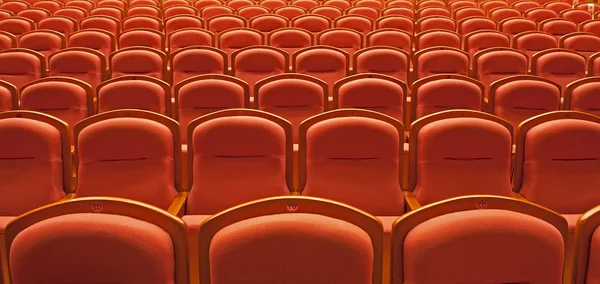 Gratis theater zitplaatsen — Stockfoto