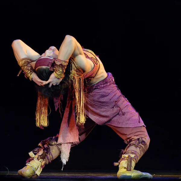 Chinese Mongolian dancer — Stock Photo, Image