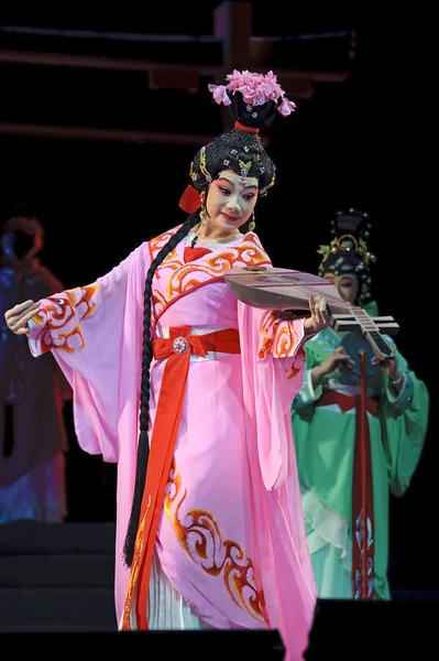 Bella attrice d'opera cinese — Foto Stock