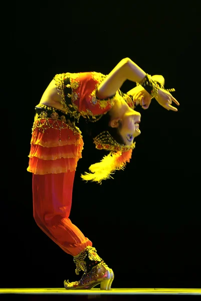 Bailarina china uigur — Foto de Stock