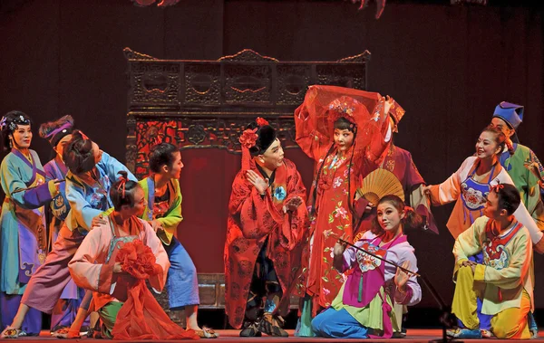 中国传统的行动者的邵歌剧 — 图库照片