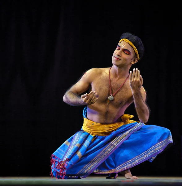 Dançarina indiana Kalakshetra — Fotografia de Stock