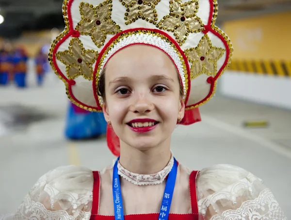 stock image Touring show performance of Russian folk dance