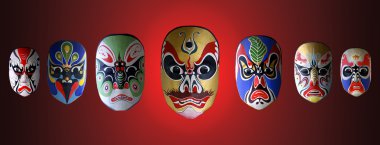 Çin operası maskesi