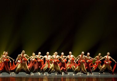Chinese national dancers