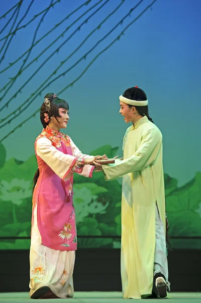 漂亮的中国传统戏剧家 — 图库照片