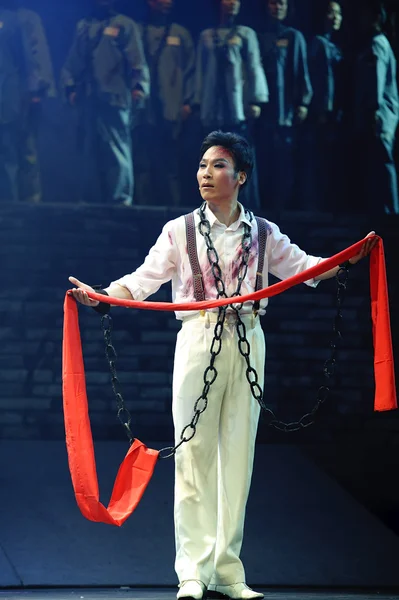 Artista de ópera Yue chinesa — Fotografia de Stock