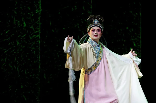 stock image Chinese traditional opera actor with theatrical costume