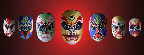 Çin operası maskesi — Stok fotoğraf