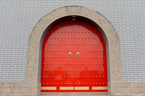 stock image Chinese traditional grand gate