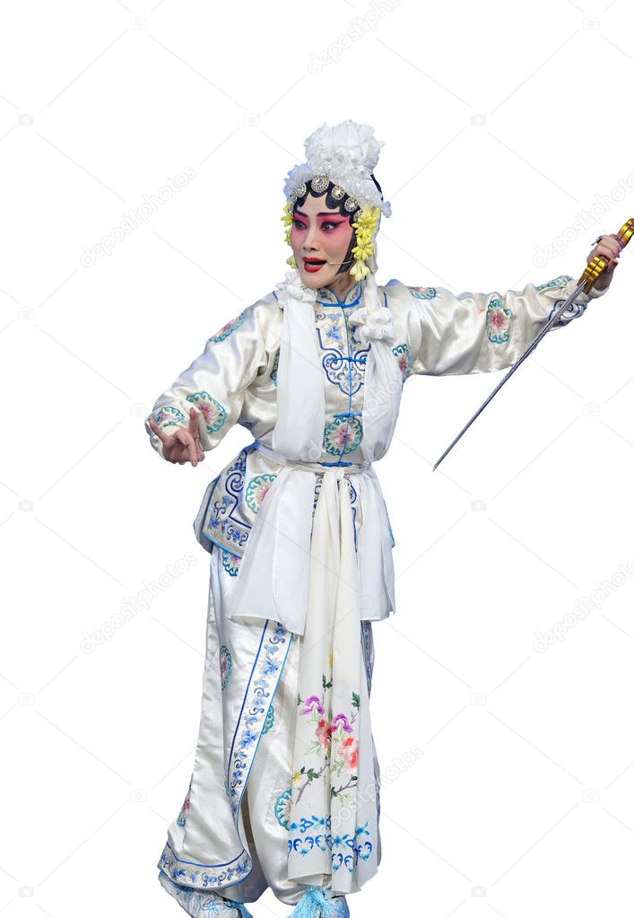 Pretty chinese chinese traditional opera actress