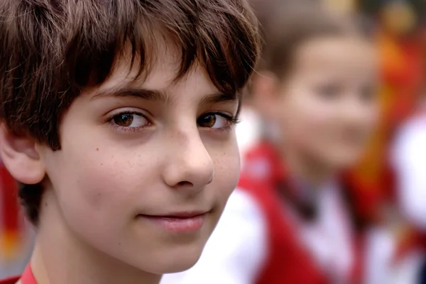 Ρουμάνικα-αγόρι — Φωτογραφία Αρχείου