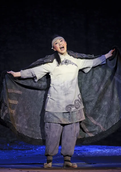 Китайський пінг opera виконавець — стокове фото