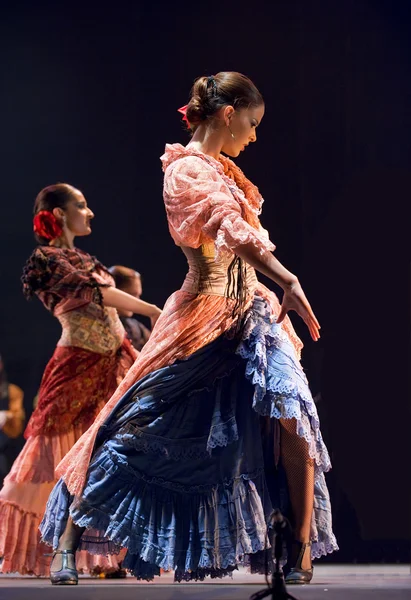 Den spanska flamenco dansaren — Stockfoto