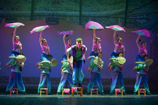 stock image Chinese national dancers