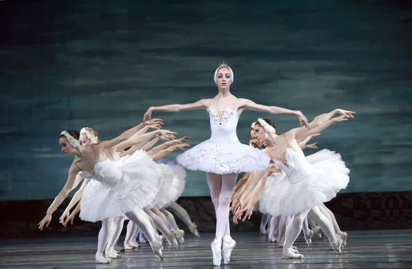 Swan lake ballerina 's — Stockfoto