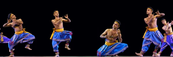 Indischer Kalakshetra-Tanz — Stockfoto