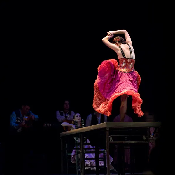 Bailarina de flamenco española — Foto de Stock