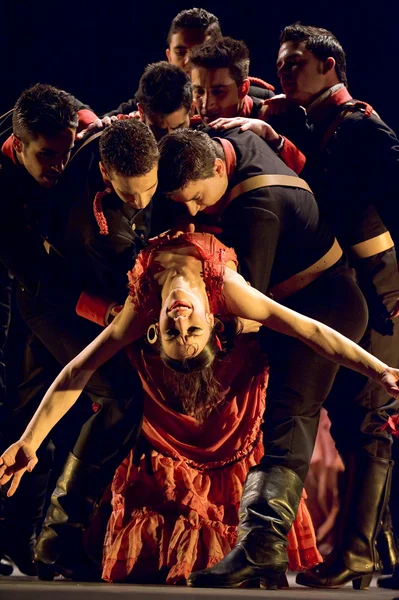 Spaanse flamenco dans — Stockfoto
