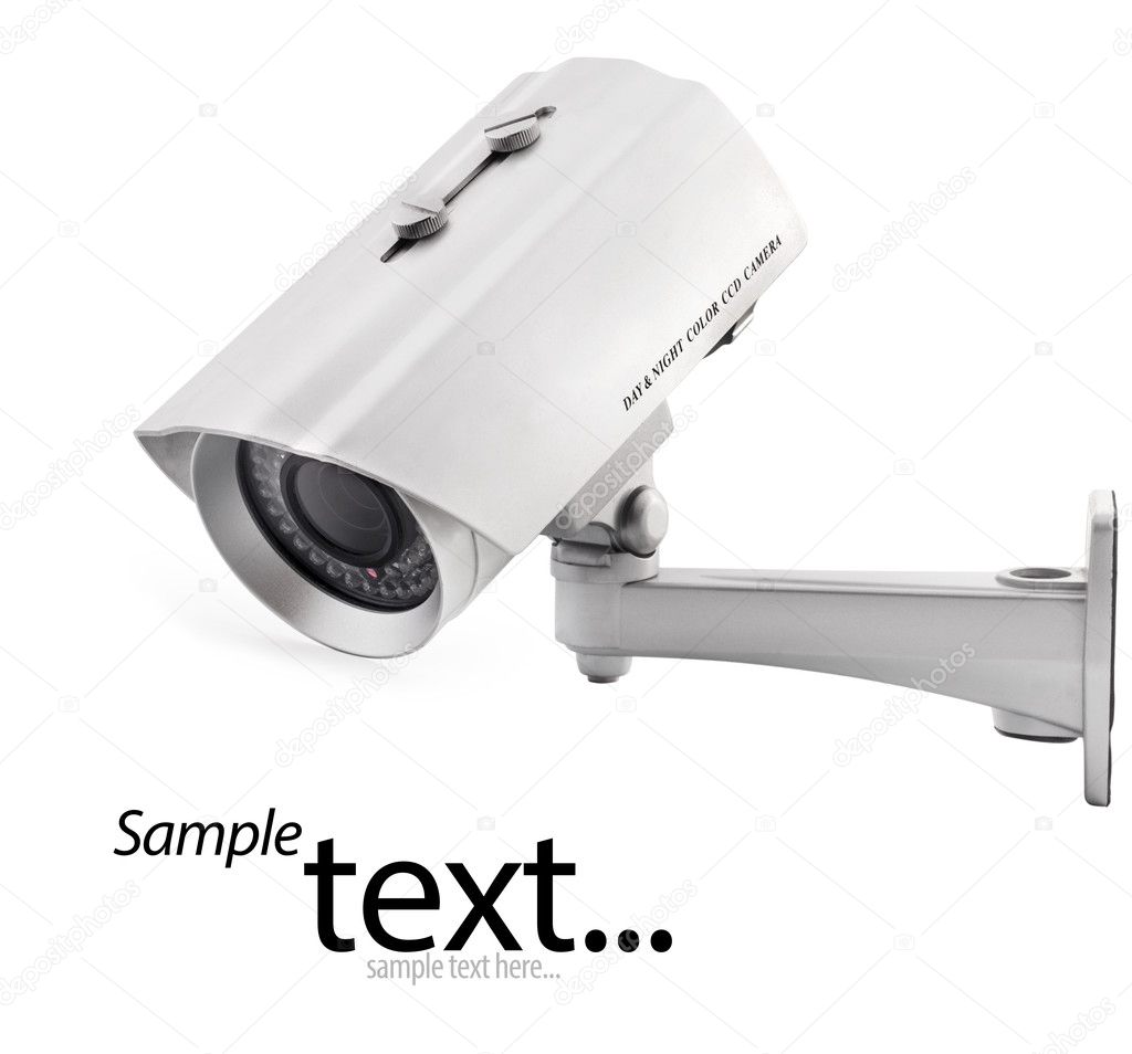 Security Camera, with clipping paths