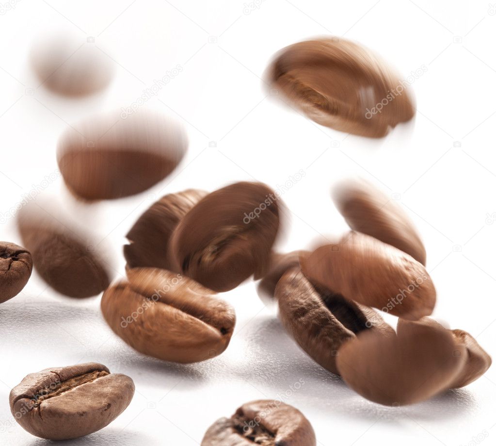 Jumping coffee beans