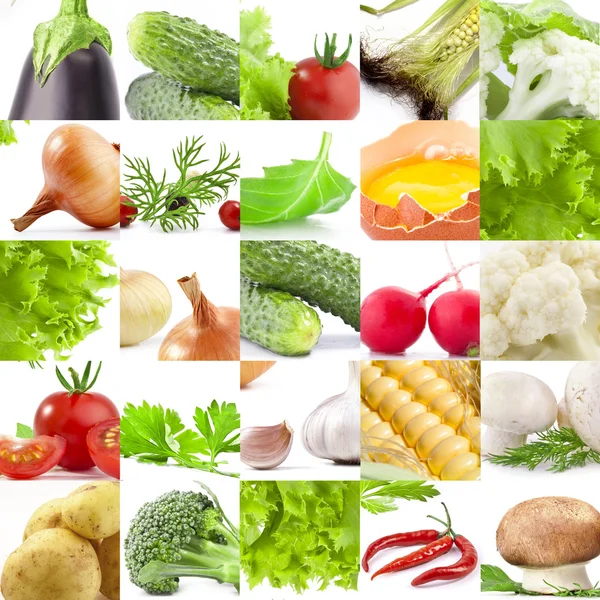 Коллекция овощей — стоковое фото